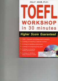 Image of Toefl Workshop in 30 Minutes: Higher Score Guaranteed